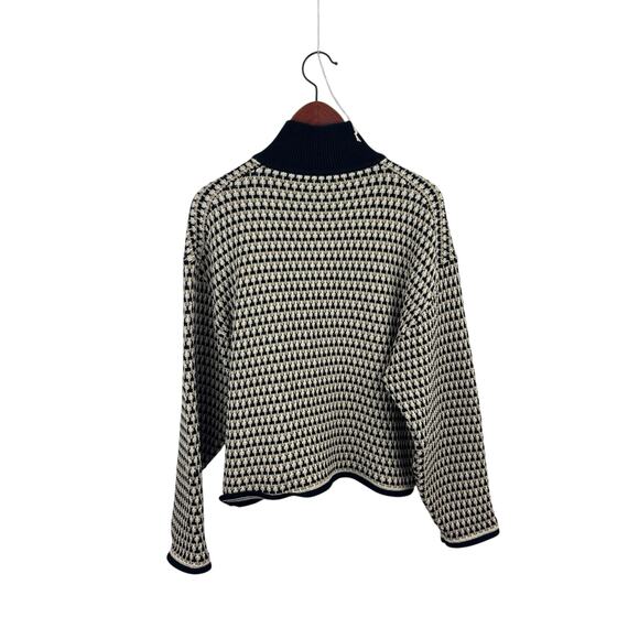 J. Crew Jacquard Sweater Jacket - Picture 5 of 5